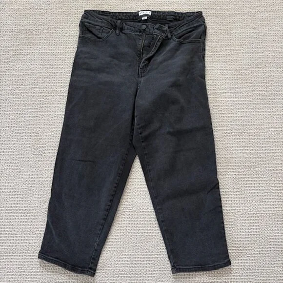 Ava & Viv Black Denim Jeans in Size 20W - Picture 1 of 8